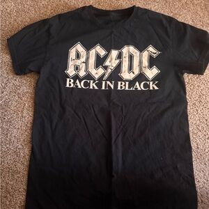 AC/DC Back in Black T-Shirt youth med